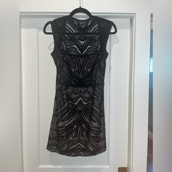 SAYLOR Dresses & Skirts - SAYLOR REVOLVE Kinley Silk Crochet Mini Dress XS